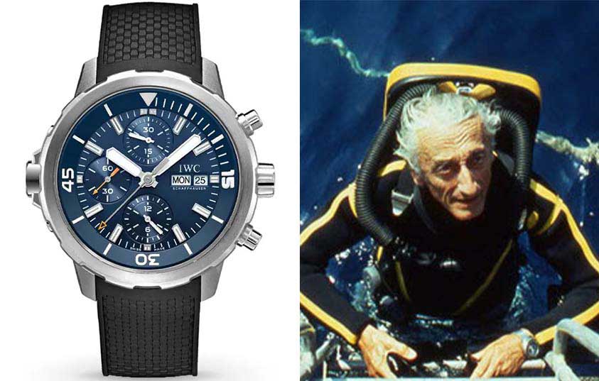 ساعت کرنوگراف Jacques Cousteau Aquatimer