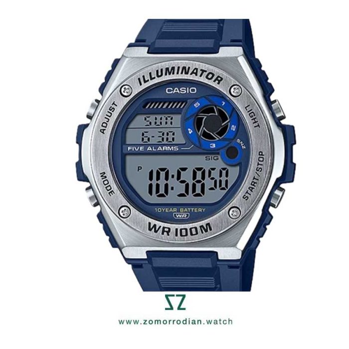 ساعت مچی کاسیو جنرال مدل MWD-100H-2AVDF گالری ساعت زمردیان - تصویر 1