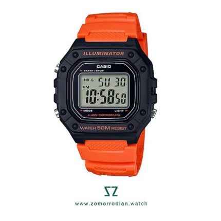 ساعت مچی کاسیو جنرال مدل W-218H-4B2 گالری ساعت زمردیان