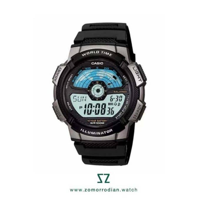ساعت مچی کاسیو جنرال مدل AE-1100W-1A گالری ساعت زمردیان - تصویر 1