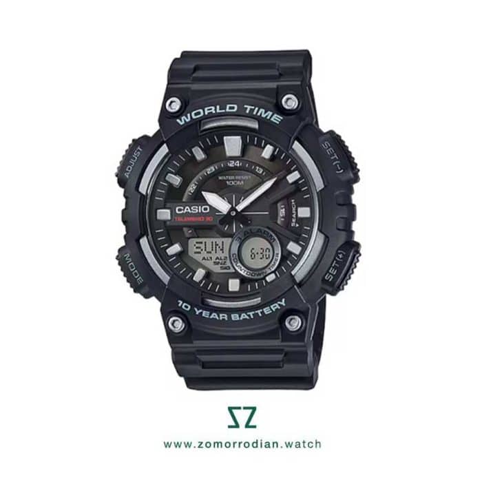 ساعت مچی کاسیو جنرال مدل AEQ-110W-1A گالری ساعت زمردیان - تصویر 1
