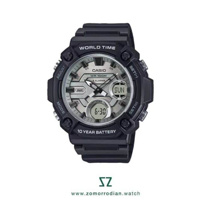 ساعت مچی کاسیو جنرال مدل AEQ-120W-7AVDF گالری ساعت زمردیان - تصویر 1