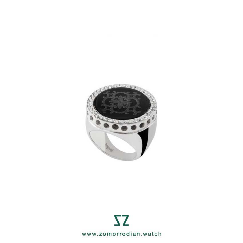 انگشتر-نقره-برازوی-مدل-G9DS03-گالری-ساعت-زمردیان انگشتر نقره برازوی مدل G9DS03 گالری ساعت زمردیان - Image 1