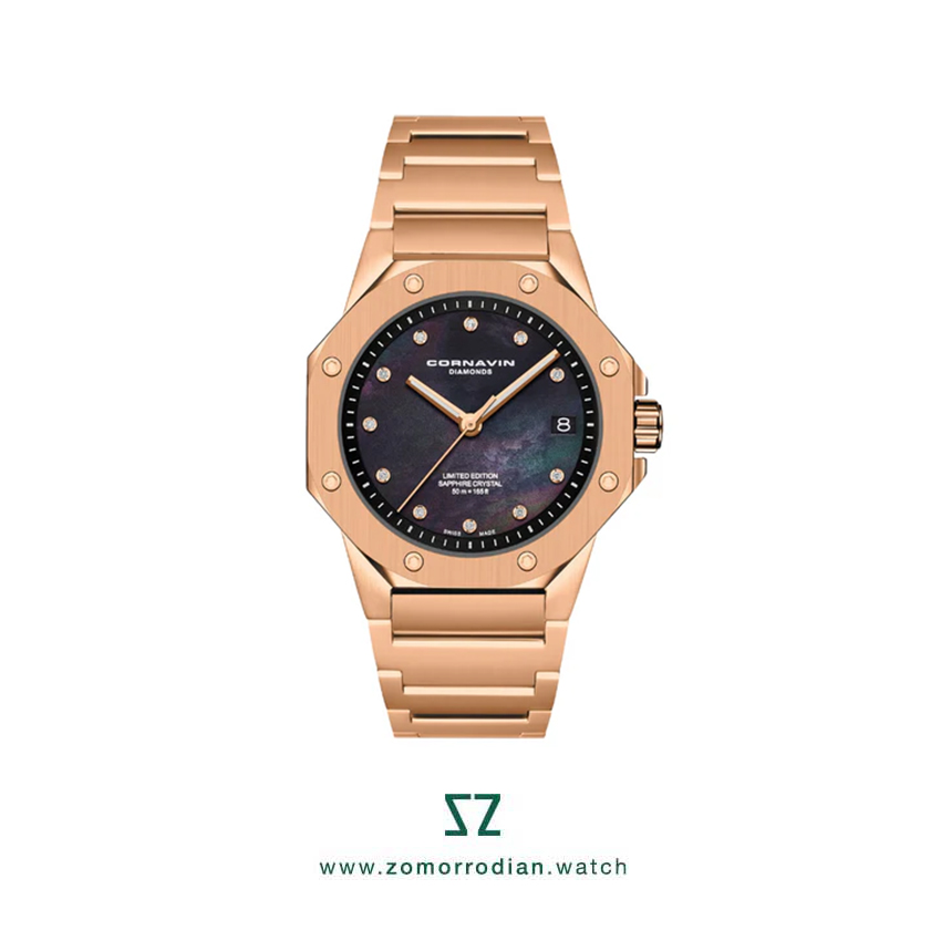 ساعت-کورناوین-مدل-COR-SKY-10D-گالری-ساعت-زمردیان ساعت کورناوین مدل COR-SKY-10D گالری ساعت زمردیان - Image 1