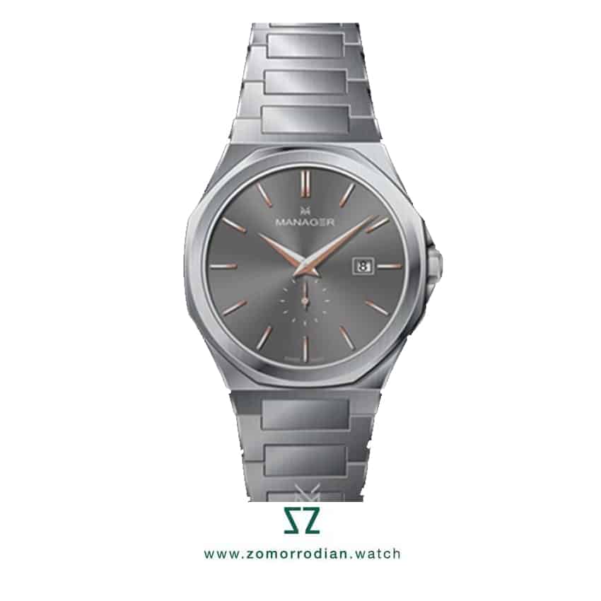 ساعت زنانه منیجر مدل MAN-RP-115-SM گالری ساعت زمرّدیان ساعت مردانه منیجر مدل MAN-RP-115-SM گالری ساعت زمرّدیان - Image 1