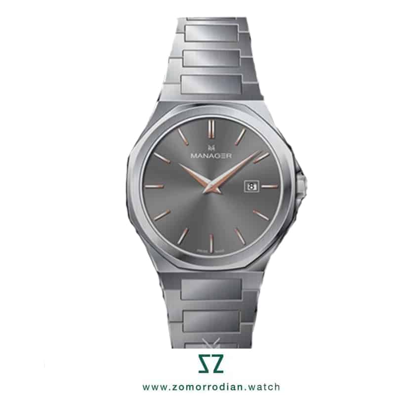 ساعت-مردانه-منیجر-مدل-MAN-RF-115-SM-گالری-ساعت-زمرّدیان ساعت مردانه منیجر مدل MAN-RF-115-SM گالری ساعت زمرّدیان - Image 1