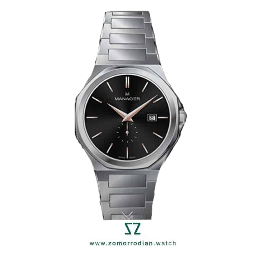 ساعت-مردانه-منیجر-مدل-MAN-RP-111-SM-گالری-ساعت-زمرّدیان ساعت مردانه منیجر مدل MAN-RP-111-SM گالری ساعت زمرّدیان - Image 1